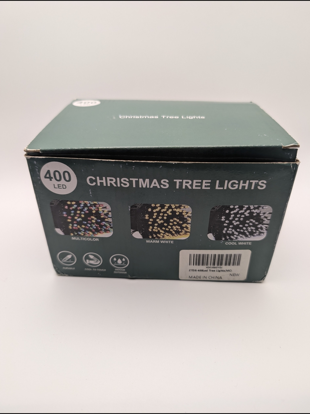 400 LED Multicolor Christmas Tree Lights 8 Lighting Modes & Timer Function New